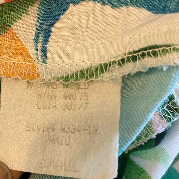 Jams World Sz S Tropical Hawaiian Panic Design Sleeveless Tank Midi Sundress - Picture 13 of 13